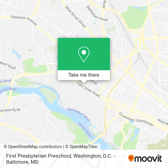 First Presbyterian Preschool map