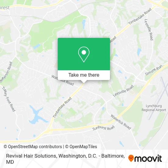 Revival Hair Solutions map