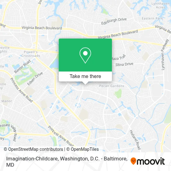 Imagination-Childcare map