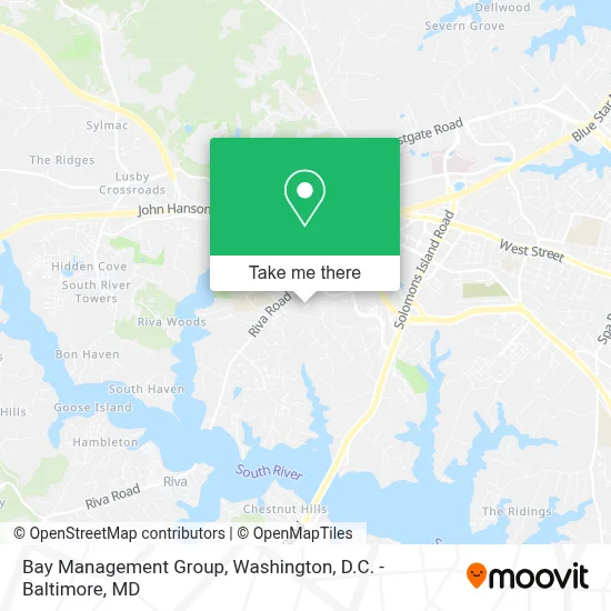 Bay Management Group map