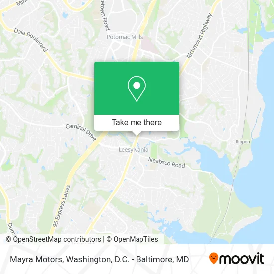 Mayra Motors map