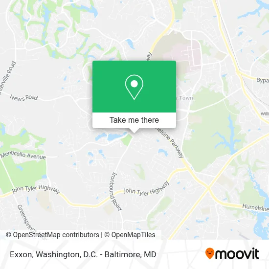 Exxon map