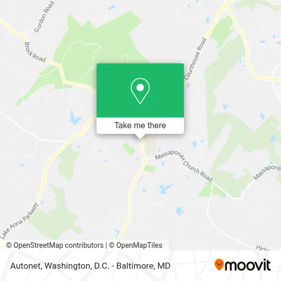 Autonet map
