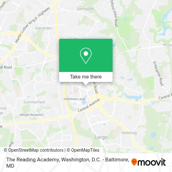 The Reading Academy map