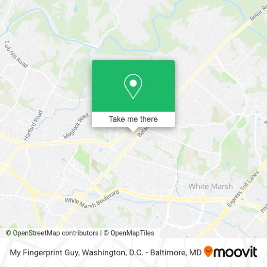 My Fingerprint Guy map