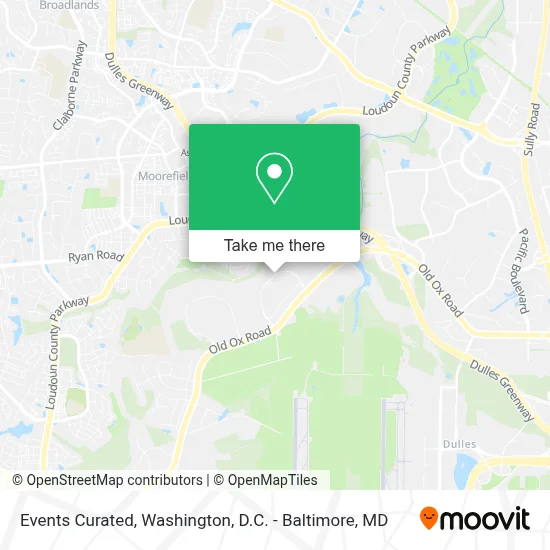 Events Curated map