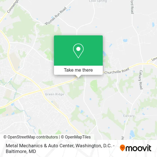 Metal Mechanics & Auto Center map