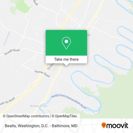 Bealls map