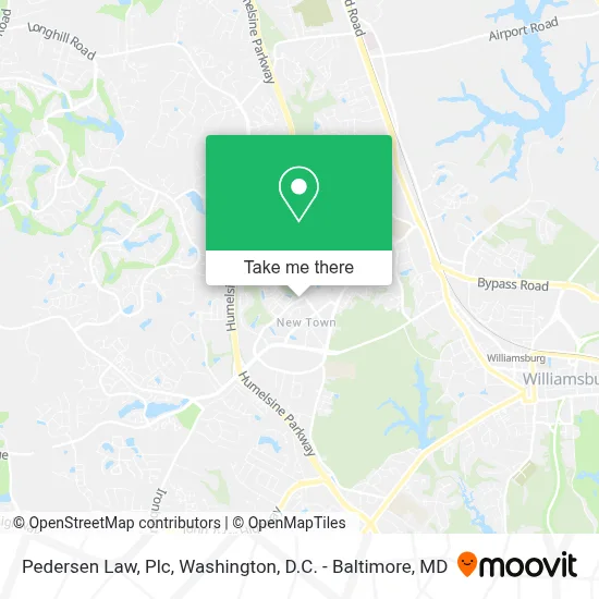 Pedersen Law, Plc map