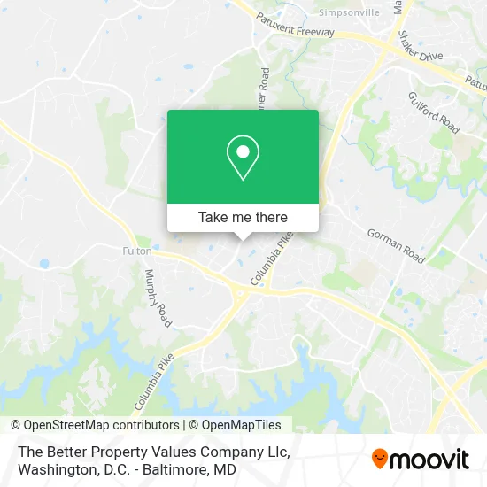 The Better Property Values Company Llc map