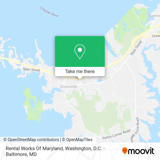 Rental Works Of Maryland map