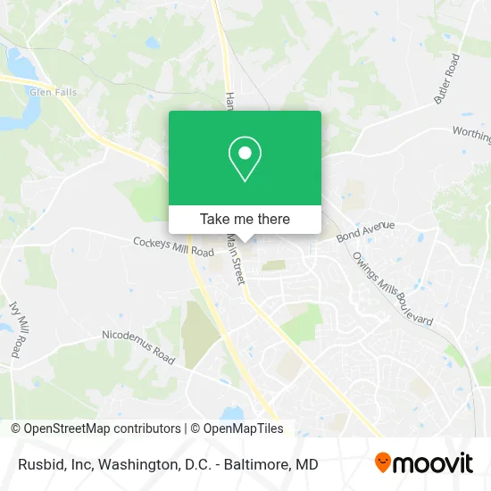 Rusbid, Inc map
