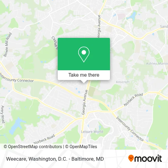 Weecare map