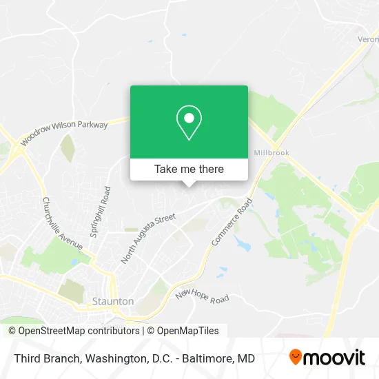 Third Branch map