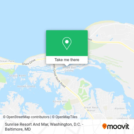 Sunrise Resort And Mar map