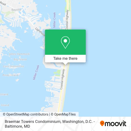 Braemar Towers Condominium map