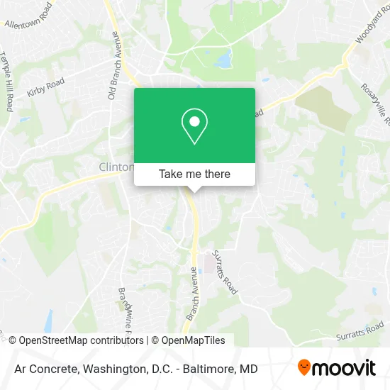 Ar Concrete map
