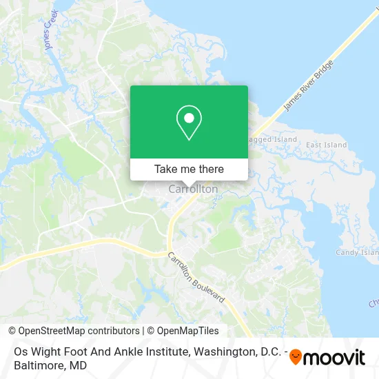 Os Wight Foot And Ankle Institute map