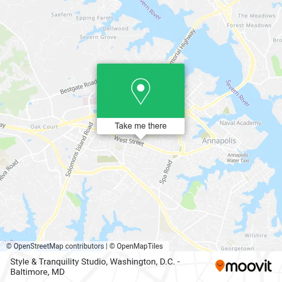 Style & Tranquility Studio map