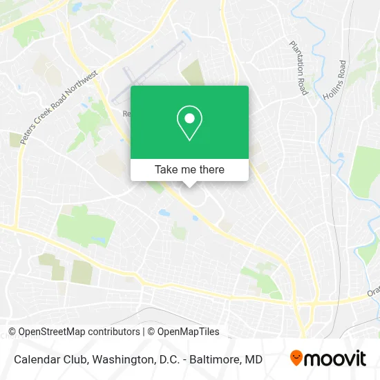Calendar Club map