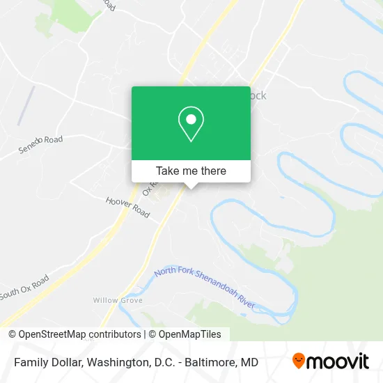 Family Dollar map