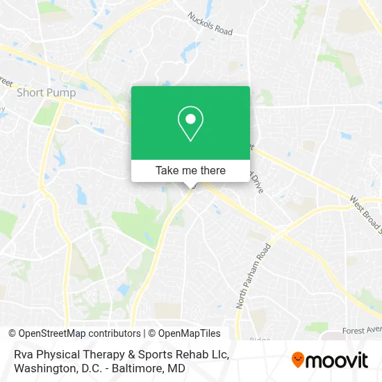 Rva Physical Therapy & Sports Rehab Llc map