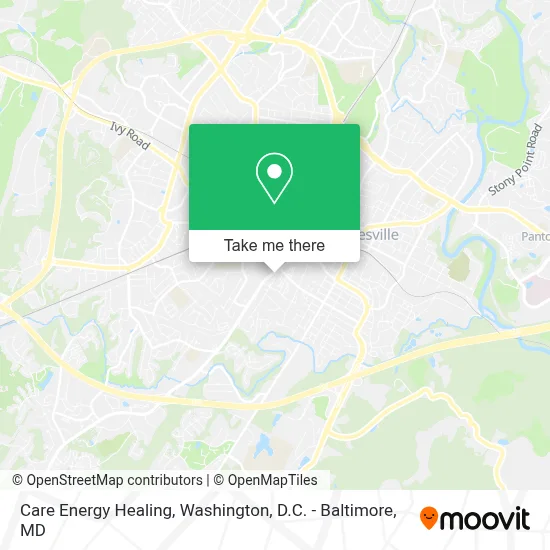 Care Energy Healing map