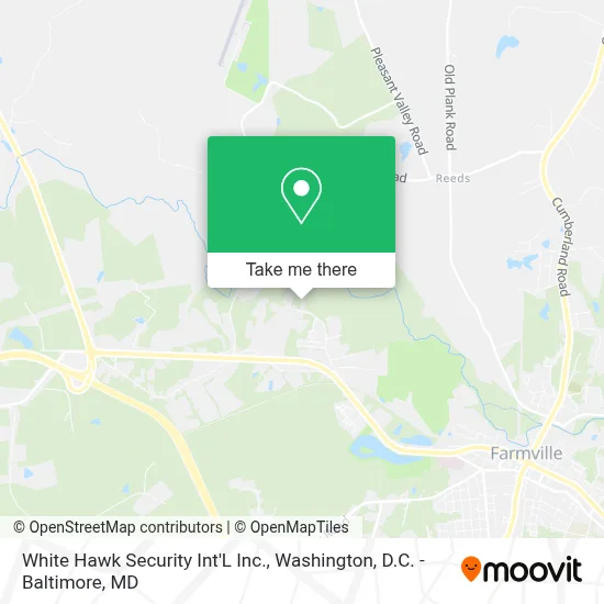 White Hawk Security Int'L Inc. map