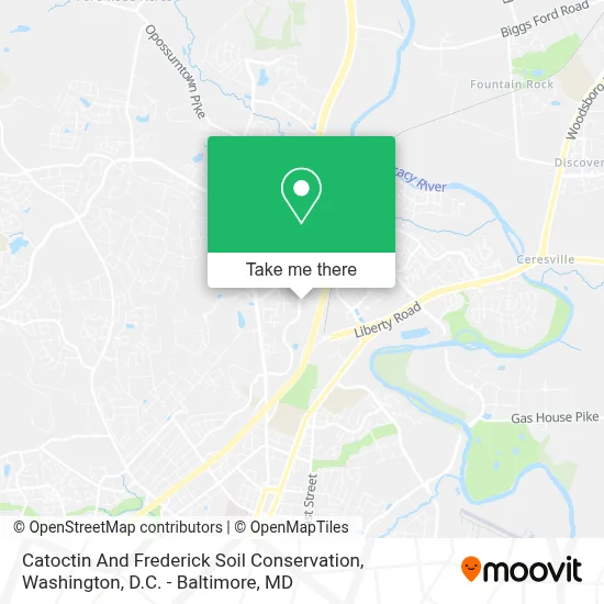 Catoctin And Frederick Soil Conservation map