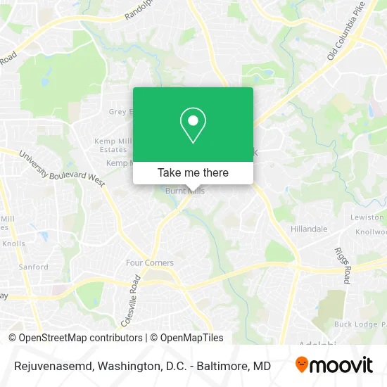 Rejuvenasemd map