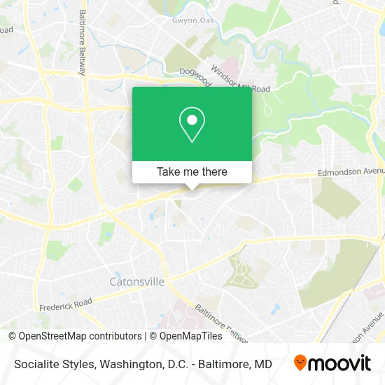 Socialite Styles map
