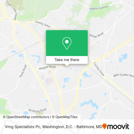 Vmg Specialists Pc map