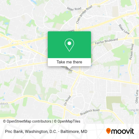Pnc Bank map