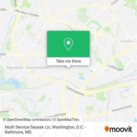 Multi Service Sayask Llc map