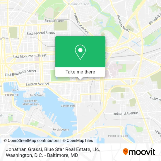 Jonathan Grassi, Blue Star Real Estate, Llc map