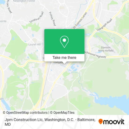 Jpm Construction Llc map