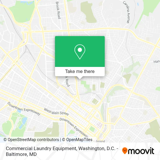 Commercial Laundry Equipment map