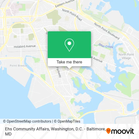 Ehs Community Affairs map