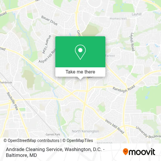 Andrade Cleaning Service map