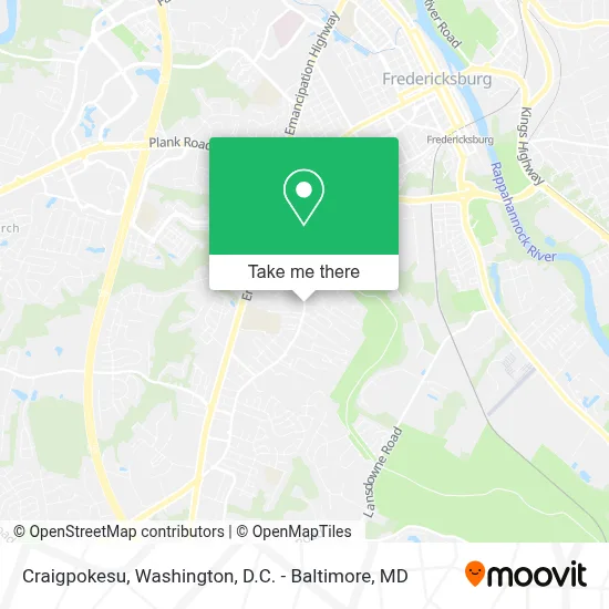 Craigpokesu map