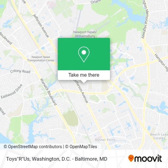 Toys"R"Us map