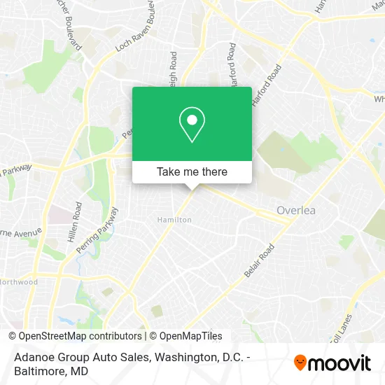 Adanoe Group Auto Sales map