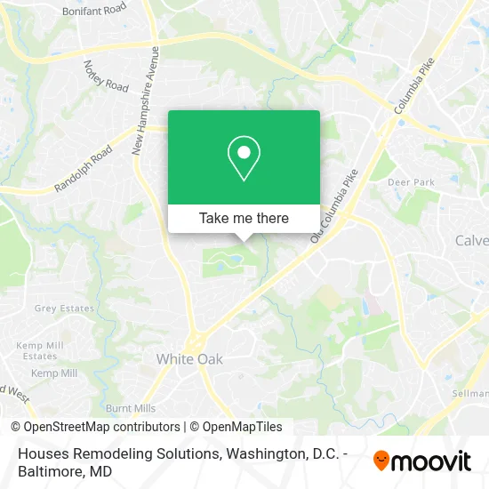 Houses Remodeling Solutions map