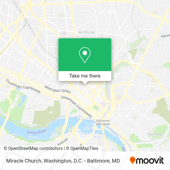 Miracle Church map