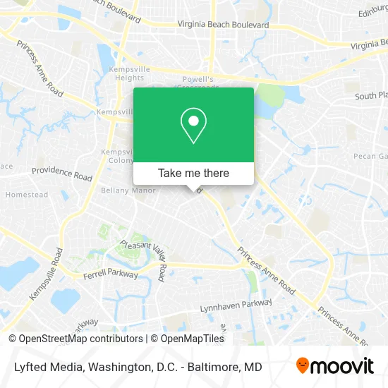 Lyfted Media map