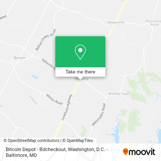 Bitcoin Depot - Bdcheckout map