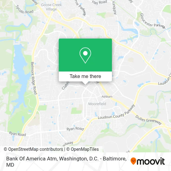 Bank Of America Atm map