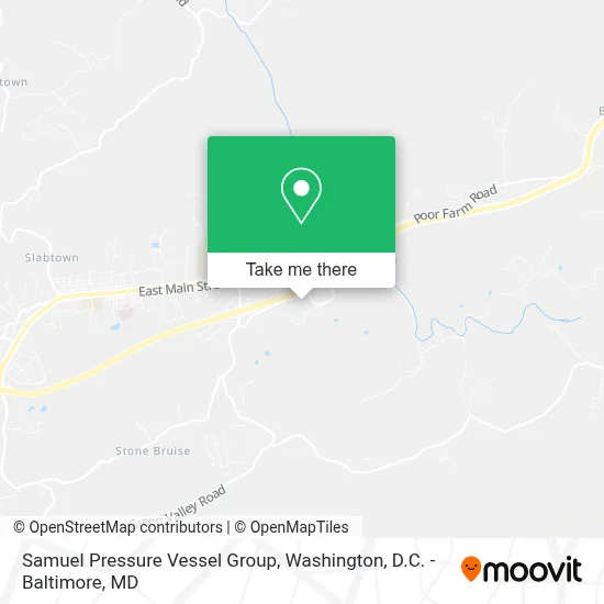 Samuel Pressure Vessel Group map