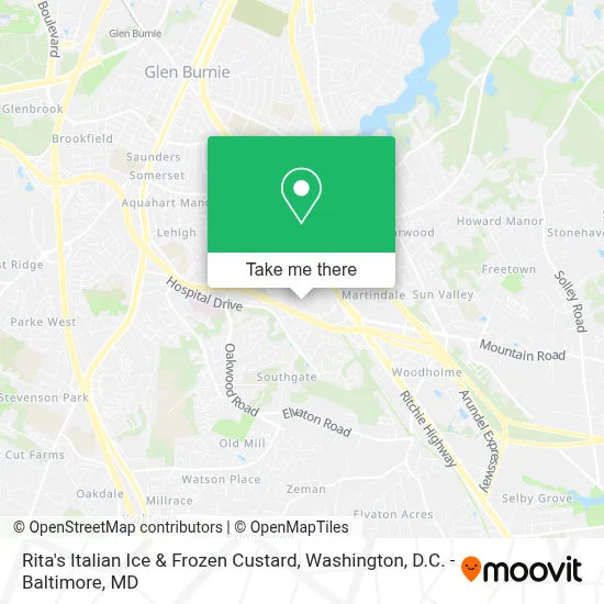 Rita's Italian Ice & Frozen Custard map