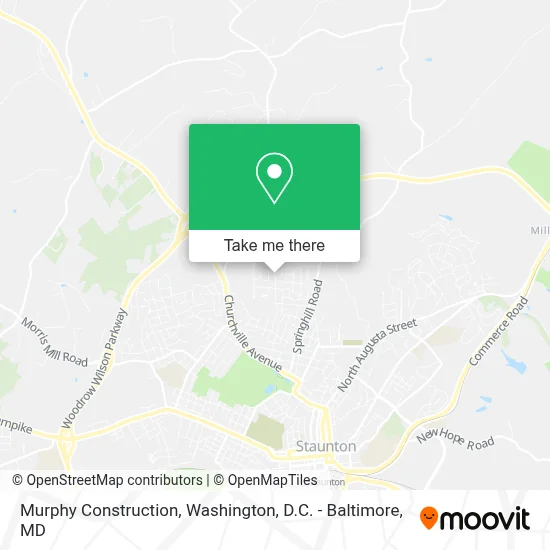 Murphy Construction map